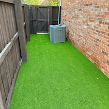 Artificial-Turf-Dog-Run-Side-Yard-Installation-in-Highland-Village-TX 4